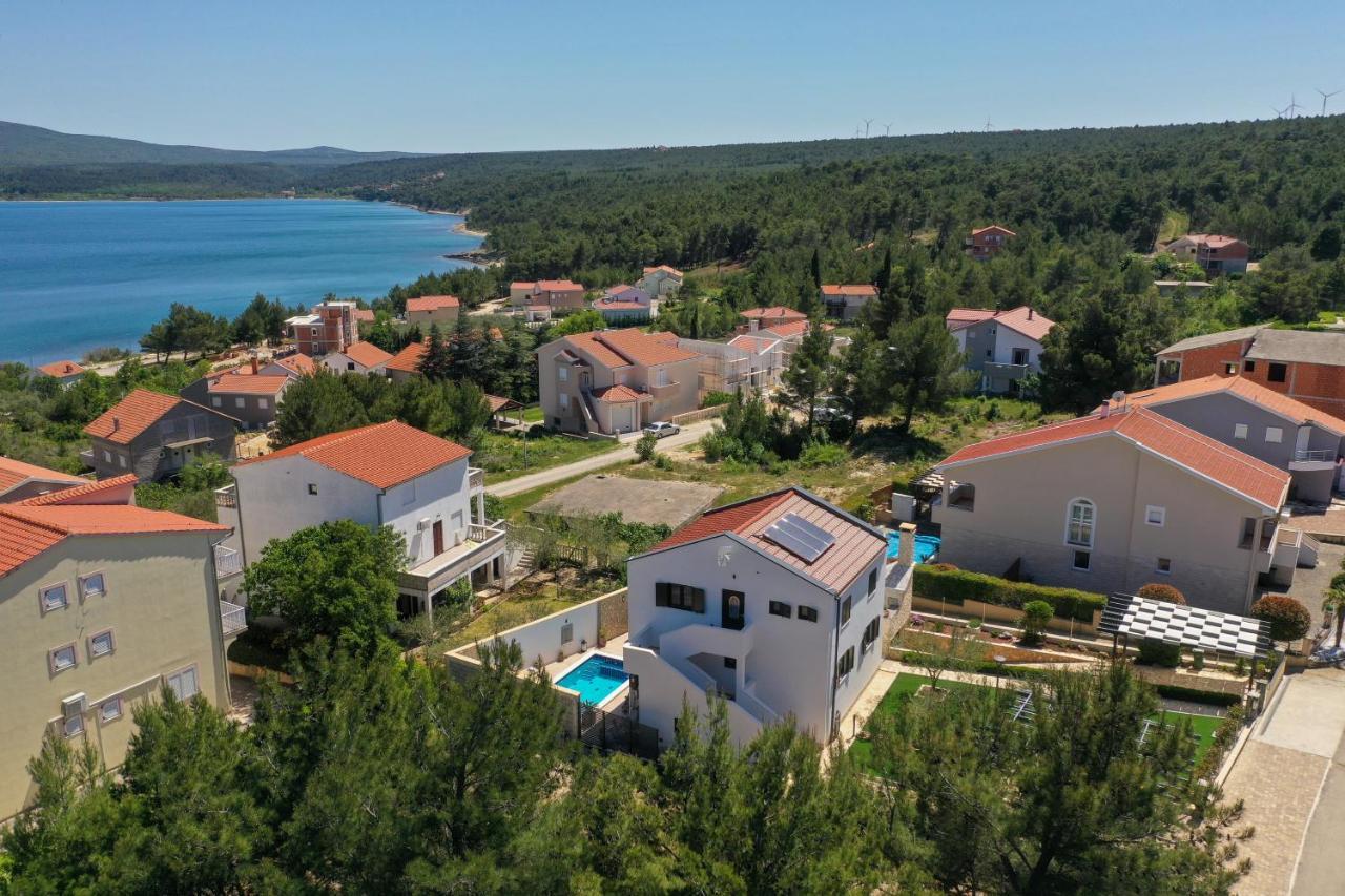 Apartment Vala, 4*, Sea View & Private Heated Pool Pridraga Zewnętrze zdjęcie