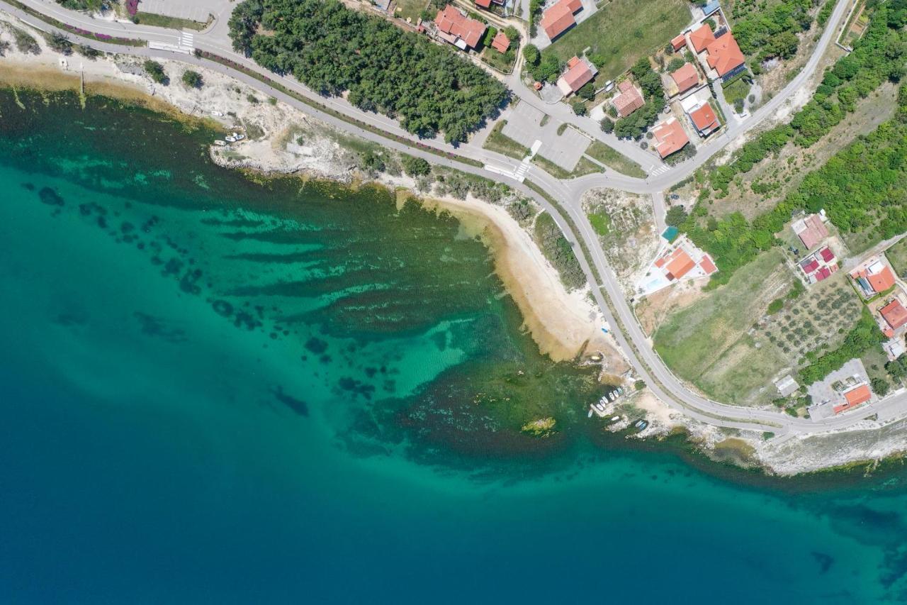 Apartment Vala, 4*, Sea View & Private Heated Pool Pridraga Zewnętrze zdjęcie